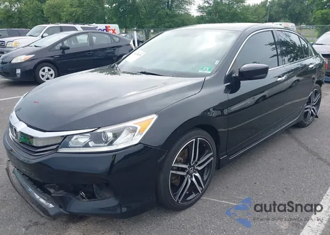 2017 Honda Accord Sport Se из США, поврежденный, VIN 1HGCR2F14HA158816